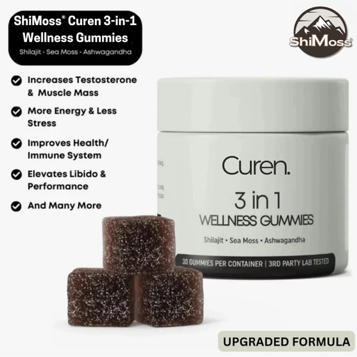 ShiMoss® Curen 3-in-1 Wellness Gummies